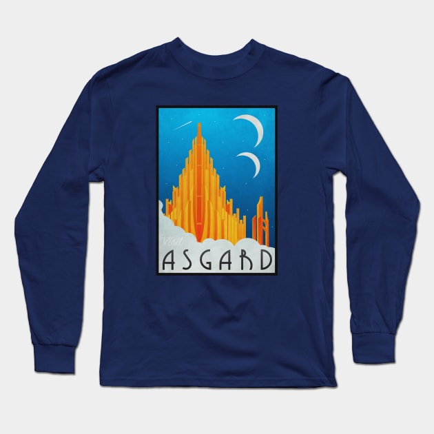 Visit Asgard Long Sleeve T-Shirt by Woah_Jonny